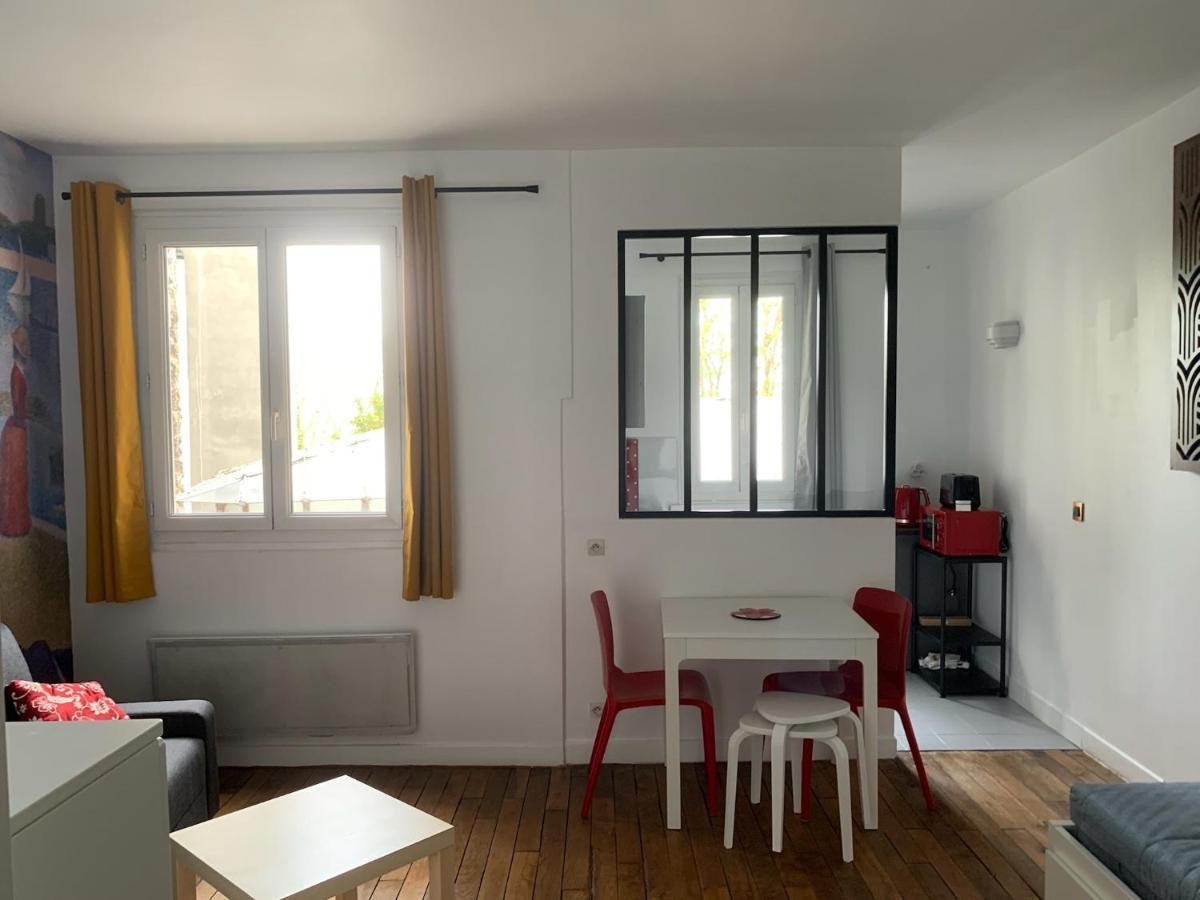 Studio Perfect For 2 Adults And 1 Kid, And Up To 2 Kids - Jourdain 20E, 25Mn To Louvre Via Line M11 ปารีส ภายนอก รูปภาพ
