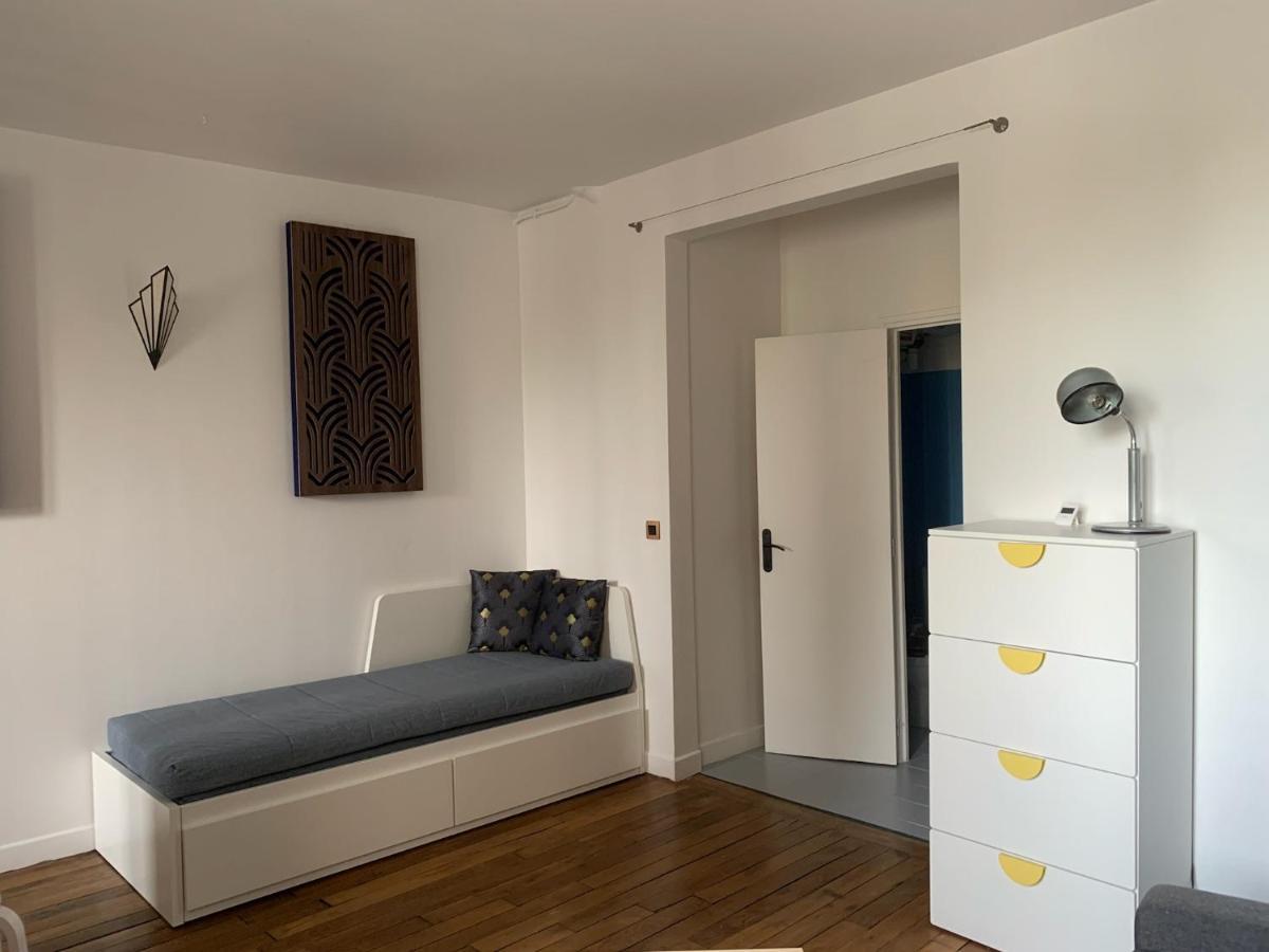 Studio Perfect For 2 Adults And 1 Kid, And Up To 2 Kids - Jourdain 20E, 25Mn To Louvre Via Line M11 ปารีส ภายนอก รูปภาพ