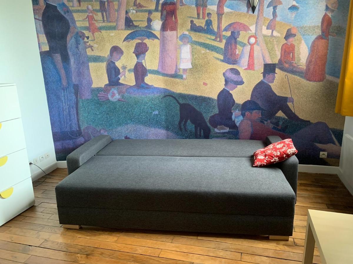 Studio Perfect For 2 Adults And 1 Kid, And Up To 2 Kids - Jourdain 20E, 25Mn To Louvre Via Line M11 ปารีส ภายนอก รูปภาพ
