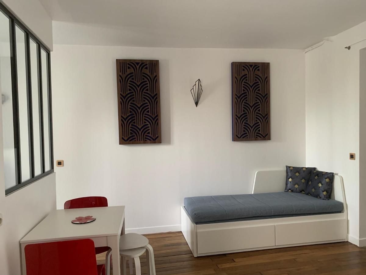 Studio Perfect For 2 Adults And 1 Kid, And Up To 2 Kids - Jourdain 20E, 25Mn To Louvre Via Line M11 ปารีส ภายนอก รูปภาพ