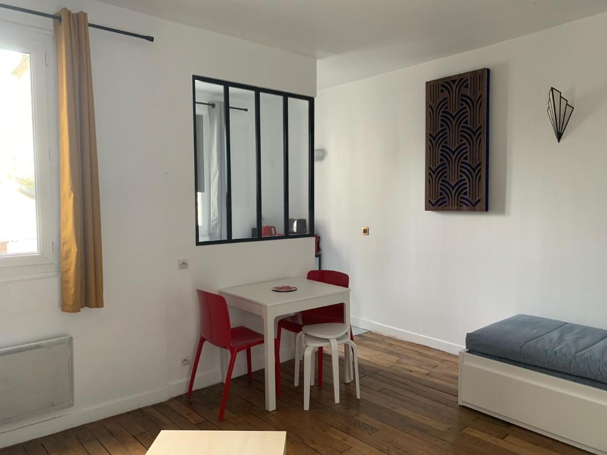 Studio Perfect For 2 Adults And 1 Kid, And Up To 2 Kids - Jourdain 20E, 25Mn To Louvre Via Line M11 ปารีส ภายนอก รูปภาพ