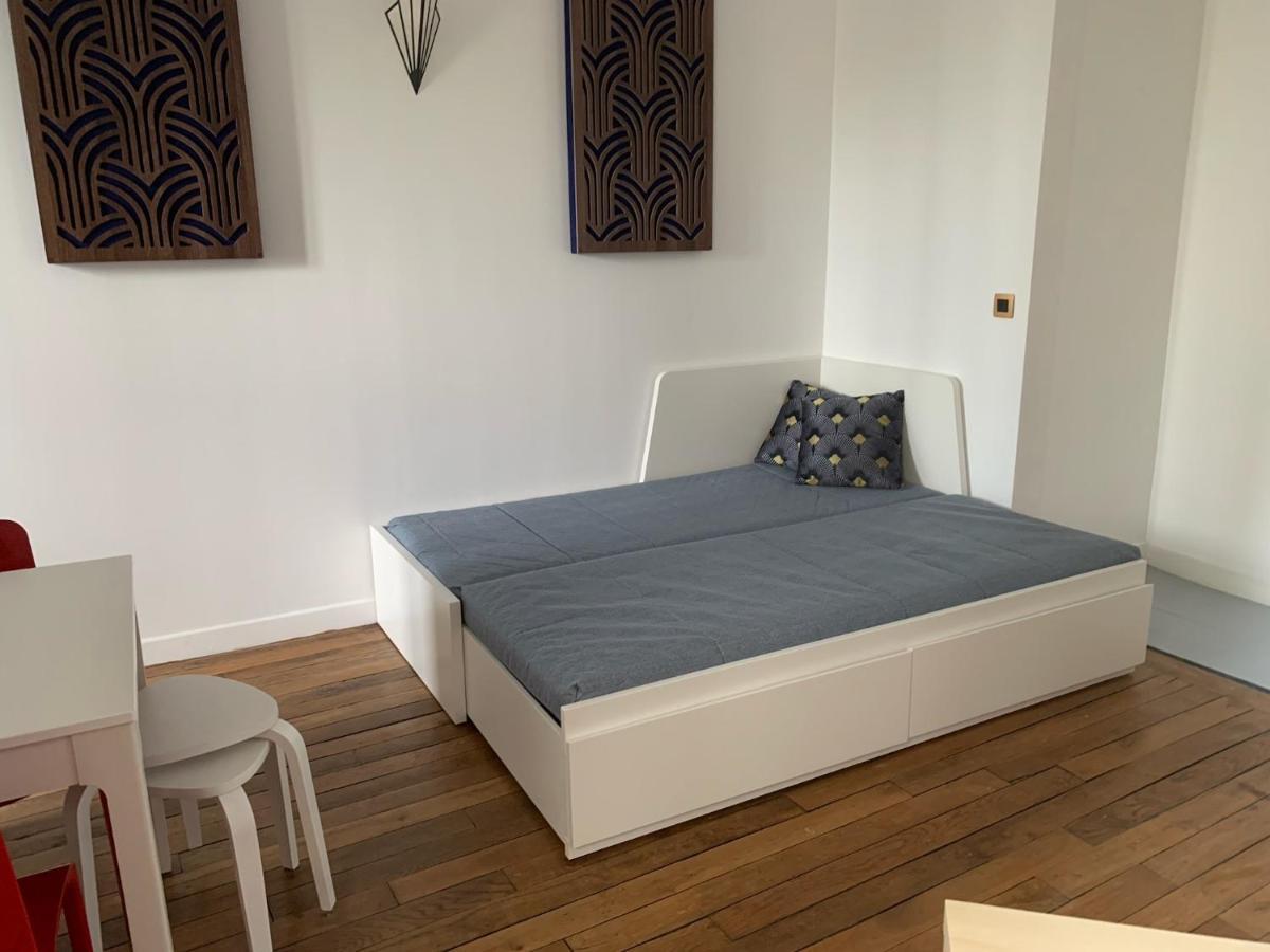 Studio Perfect For 2 Adults And 1 Kid, And Up To 2 Kids - Jourdain 20E, 25Mn To Louvre Via Line M11 ปารีส ภายนอก รูปภาพ