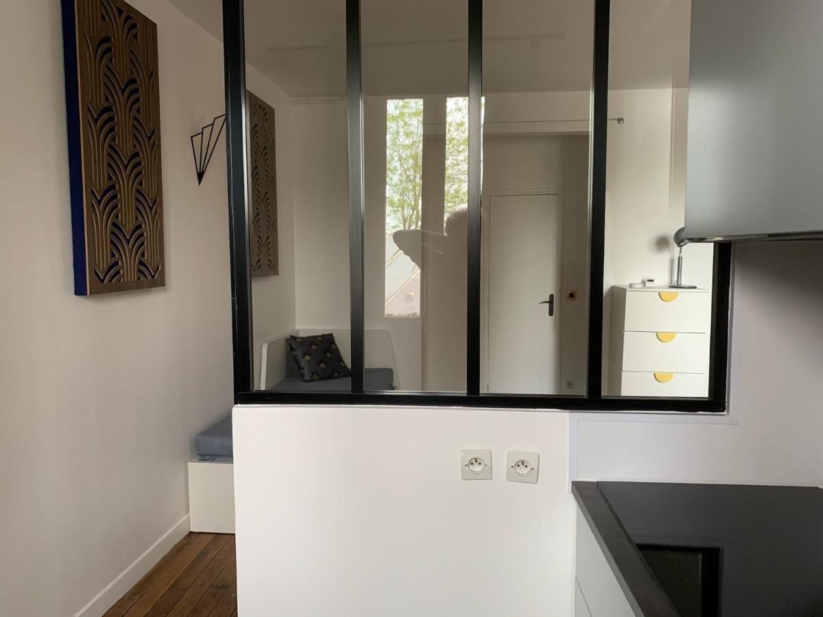 Studio Perfect For 2 Adults And 1 Kid, And Up To 2 Kids - Jourdain 20E, 25Mn To Louvre Via Line M11 ปารีส ภายนอก รูปภาพ