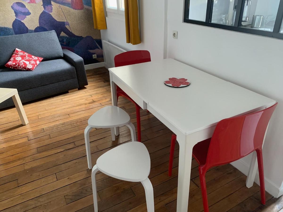 Studio Perfect For 2 Adults And 1 Kid, And Up To 2 Kids - Jourdain 20E, 25Mn To Louvre Via Line M11 ปารีส ภายนอก รูปภาพ